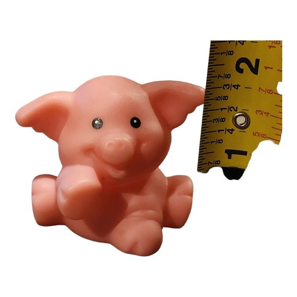 Fisher Price Little People Farm Pink Pig Replacement Figure Toy 2011 - Picture 7 of 8